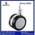 Swivel Top Plate Roller Ball Caster Wheel Brake